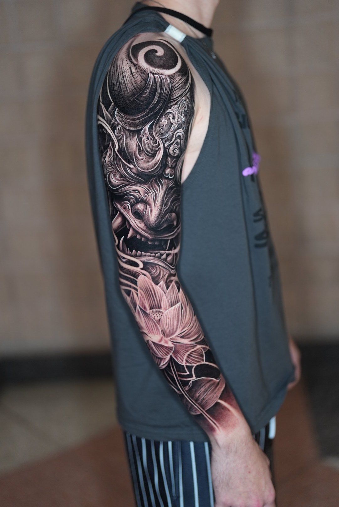 Neo Tradicional Blackwork